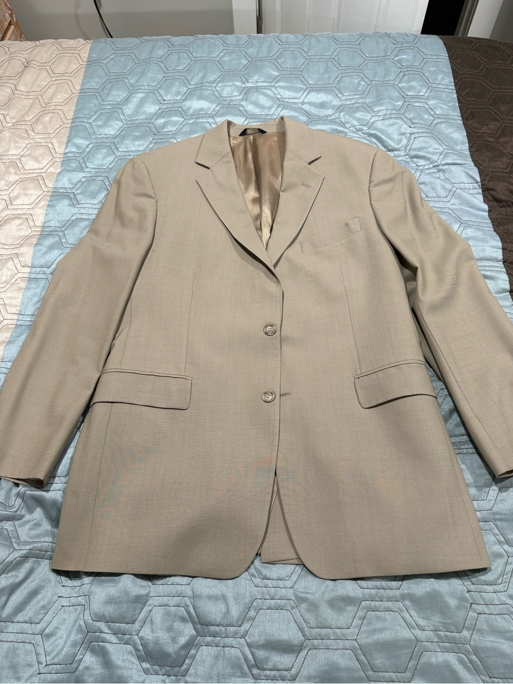Brooks Brothers Suit Coat Men 42 R Brown Woolen Blend, Pants 34W 30 Inseam
